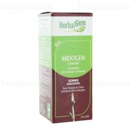 HERBALGEM Midogem Confort GC24 Circulation cérébrale Bio 30ml