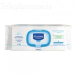 Lingettes dermo-apaisantes parfum&eacute;es - 70 lingettes