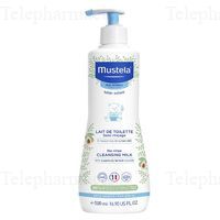 MUSTELA Peau normale - Lait de toilette sans rin&ccedil;age peaux normales Flacon pompe 500ml