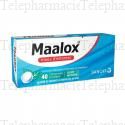 Maalox maux d'estomac go&ucirc;t menthe