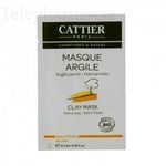 CATTIER Masque bio argile jaune hamamélis peaux sèches sachet 12,5ml