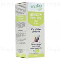 Midogem Forte Complexe Circulation Cérébrale 15ml