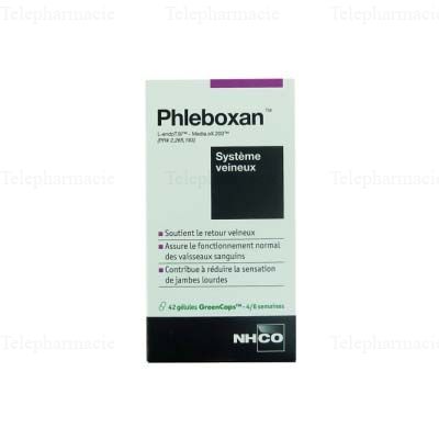 Phleboxan systeme veineux 42 g&eacute;lules