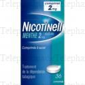 NICOTINELL menthe 2mg Boîte de 36 comprimés