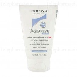 NOREVA Aquareva cr&egrave;me mains r&eacute;paratrice 24h Tube 50ml