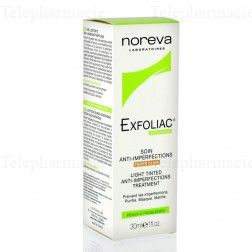 NOREVA Exfoliac BB cr&egrave;me teinte claire tube 30ml