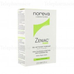 NOREVA Zeniac gel nettoyant purifiant flacon 200ml