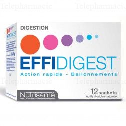 NUTRISANT&Eacute; Effidigest ventre plat 12 sachets