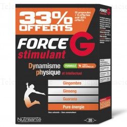 NUTRISANT&Eacute; Force G stimulant 20 ampoules