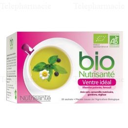 NUTRISANT&Eacute; Infusion bio ventre plat 20 sachets