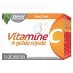 NUTRISANT&Eacute; Vitamine C + gel&eacute;e royale 24 comprim&eacute;s conprim&eacute;s &agrave; croquer