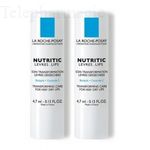 Nutritic L&egrave;vres - Lot de deux - 4,7 ml