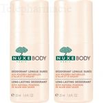 NUXE Body D&eacute;odorant longue dur&eacute;e lot de 2 roll-on 50ml
