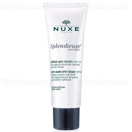 Splendieuse enrichie crème anti-taches peaux sèches spf20 50 ml