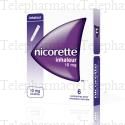 NICORETTE Inhaleur 10 mg Boîte de 6 cartouches