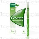 NICORETTE Menthe fraîche 2 mg sans sucre Boîte de 30 gommes
