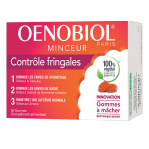 Contr&ocirc;le fringales - 50 gommes &agrave; m&acirc;cher