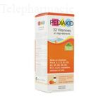 22 vitamines & oligo-elements sirop orange abricot 125ml