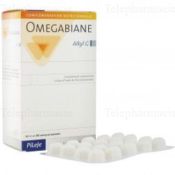 OMEGABIANE CAPS HUIL ALKYLG 80