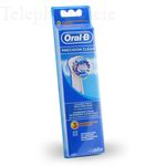 ORAL-B Precision Clean brossettes de rechange lot de 3