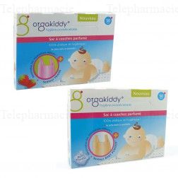 ORGAKIDDY Sac à couches parfumé senteur Baby powder