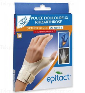 Orthèse Proprioceptive Pouce Main Droite Nuit Taille S