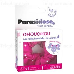 PARASISODE Chouchou Anti-Poux et Lentes senteur lavande