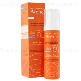 Fluide visage SPF50+ sans parfum - 50 ml