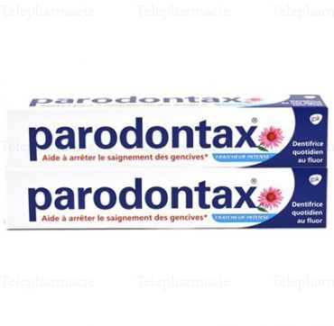 PARODONTAX fraîcheur intense lot de 2