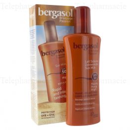 BERGASOL Lait solaire SPF50 flacon 125ml