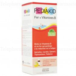 Fer + Vitamines B Compl&eacute;ment pour enfant - 125 ml