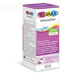 PEDIAKID Immuno-Fort go&ucirc;t myrtille flacon 125ml