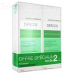 Dercos Shampooing anti-pelliculaire cheveux normaux à gras - lot de 2 x 200 ml