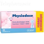 PHYSIODOSE S&eacute;rum physiologique