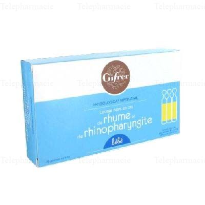 GIFRER septinasal unidoses 20x5ml