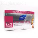 Phytocyane traitement anti-chute redensifiant femme 12 ampoules
