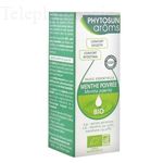 PHYTOSUN Ar&ocirc;ms Huile essentielle de menthe poivr&eacute;e bio flacon 10 ml