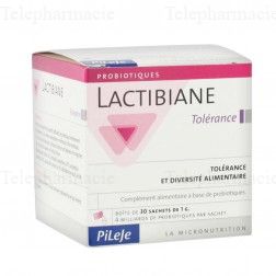 PILEJE Lactibiane tolérance boîte de 30 sachets