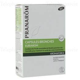 PRANAROM Aromaforce - Bronches eubiarom bio x12 capsules