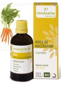 PRANAROM Huile végétale - Huile de Carotte 50ml bio