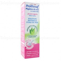 PRORHINEL Hygiène du nez aloe vera jeunes enfants 100ml