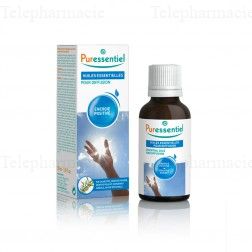 PURESSENTIEL Huiles essentielles pour diffusion Energie positive flacon 30ml