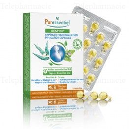 PURESSENTIEL Resp ok Capsules pour inhalation humide x15