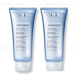 SVR Physiopure gelée moussante Tube 200ml x2