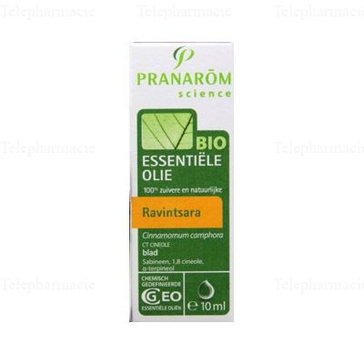 PRANAROM Huile essentielle de ravintsara flacon 10ml