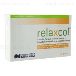 RELAXCOL Compl&eacute;ment alimentaire g&eacute;lules x 36
