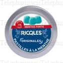 RICQLES Pastilles &agrave; la menthe 50g