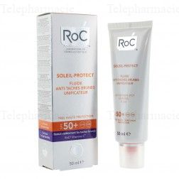 Soleil Protect fluide anti-taches brunes unificateur SPF 50+ tube 50ml