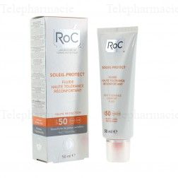 Soleil-Protect fluide haute tolérance réconfortant SPF 50 Tube 50ml
