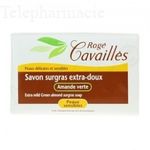 CAVAILL&Egrave;S Savon surgras extra doux amande verte pain de 150g